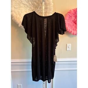 BILLABONG BLACK OUT FOR WAVES COVERUP SIZE XL NWT